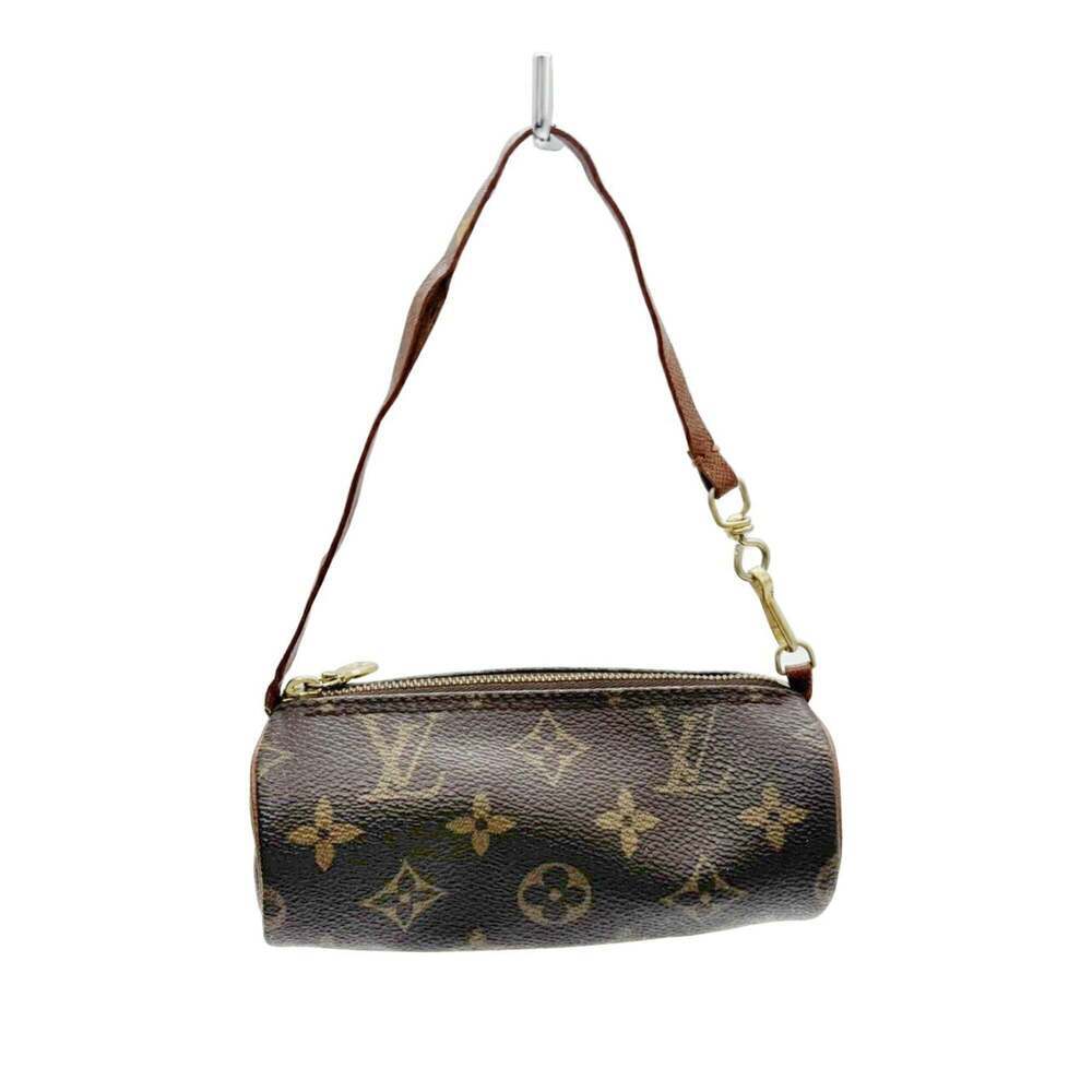 LOUIS VUITTON Authentic Brown Monogram Papillon 30 Pouch - Picture 16 of 16